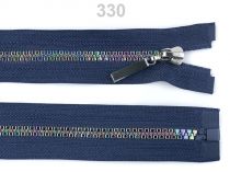 Textillux.sk - produkt Dúhový kostený zips šírka 5 mm dĺžka 50 cm - 330 modrá parížska