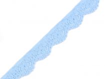 Textillux.sk - produkt Elastická čipka šírka 16 mm - 5 modrá nebeská