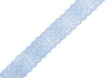 Textillux.sk - produkt Elastická čipka šírka 30 mm - 4 modrá svetlá