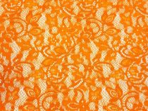 Textillux.sk - produkt Elastická krajka 140 cm - 3- elastická krajka, horčicovo oranžová