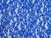 Textillux.sk - produkt Elastická krajka 140 cm - 5- elastická krajka, kráľovská modrá