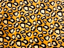Textillux.sk - produkt Flanel fleece leopard 150 cm