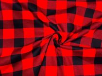Textillux.sk - produkt Flanel klasické retro káro 150 cm - 1- klasické retro káro, červená