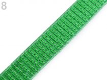 Textillux.sk - produkt Flitrový prámik šírka 22 mm - 8 zelená irská