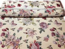 Textillux.sk - produkt Gobelínová látka lúka fialových kvetov 140 cm