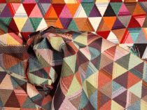 Textillux.sk - produkt Gobelínová látka trojuholníky 140 cm