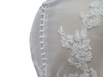 Textillux.sk - produkt Gombík perla Ø10 mm na svadobné šaty