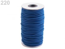 Textillux.sk - produkt Guma guľatá Ø3mm MAGGIE - 220 modrá kobaltová