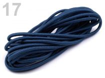 Textillux.sk - produkt Guma guľatá Ø3mm, MAGGIE zväzok 3m  - 220 modrá kobaltová