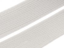 Textillux.sk - produkt Guma hladká šírka 20mm tkaná farebná ČESKÝ VÝROBOK - REZ00 krémová najsvetl