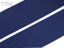 Textillux.sk - produkt Guma hladká šírka 20mm tkaná farebná ČESKÝ VÝROBOK - 7704 modrá tmavá