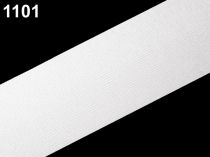 Textillux.sk - produkt Guma hladká šírka 40mm  ČESKÝ VÝROBOK - 2 biela