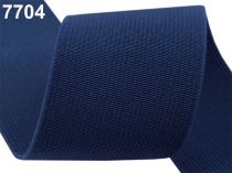 Textillux.sk - produkt Guma hľadká šírka 50mm tkaná farebná ČESKÝ VÝROBOK - 7704 modrá tmavá