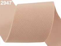 Textillux.sk - produkt Guma hľadká šírka 50mm tkaná farebná ČESKÝ VÝROBOK - 2947 béžová