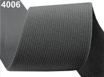 Textillux.sk - produkt Guma hľadká šírka 50mm tkaná farebná ČESKÝ VÝROBOK - 4006 šedá