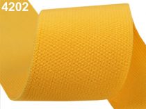 Textillux.sk - produkt Guma hľadká šírka 50mm tkaná farebná ČESKÝ VÝROBOK - 4202 horčicová