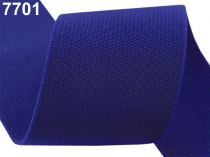 Textillux.sk - produkt Guma hľadká šírka 50mm tkaná farebná ČESKÝ VÝROBOK - 7701 modrá kobaltová