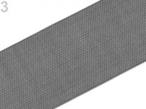 Textillux.sk - produkt Guma hladká šírka 55 mm - 3 šedá
