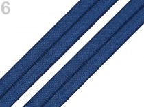 Textillux.sk - produkt Guma lemovacia šírka 18mm - 6 modrá tmavá