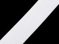 Textillux.sk - produkt Guma mäkká šírka 35 mm tkaná - 1101 biela