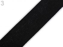 Textillux.sk - produkt Guma mäkká šírka 40 mm - 3 čierna biela