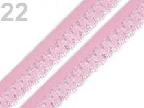 Textillux.sk - produkt Guma ozdobná šírka 15 mm - 22 ružová svetlá