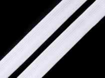 Textillux.sk - produkt Guma prádlová šírka  14mm biela ČESKÝ VÝROBOK