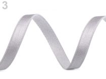 Textillux.sk - produkt Guma saténová / ramienková šírka 10 mm - 3 šedá najsvetlejšia