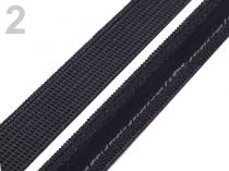 Textillux.sk - produkt Guma šírka 10 mm so silikonom - 2 čierna