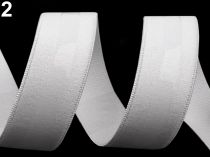 Textillux.sk - produkt Guma šírka 20 mm so silikonom - 2 biela