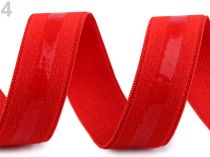 Textillux.sk - produkt Guma šírka 20 mm so silikonom - 4 červená