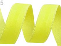 Textillux.sk - produkt Guma šírka 20 mm so silikonom - 5 žltozelená ref. neon