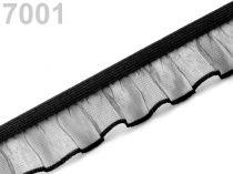Textillux.sk - produkt Guma z volánkom šírka 18 mm - 7001 čierna