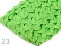 Textillux.sk - produkt Hadovka - vlnovka  šírka 5mm - 23 zelená irská