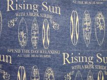 Hrubá bavlnená látka Rising Sun 150 cm