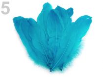 Textillux.sk - produkt Husacie perie dĺžka 16-21 cm - 5 modrá tyrkys.