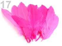 Textillux.sk - produkt Husacie perie dĺžka 16-21 cm - 17 ružová ostrá sv. neon