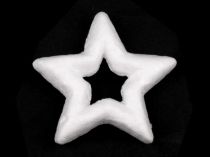 Hviezda polystyren Ø7,5cm