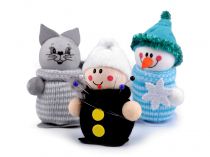 Textillux.sk - produkt Ihelníček snehuliak, kominár, mačka
