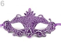 Textillux.sk - produkt Karnevalová maska - škraboška - 6 fialková