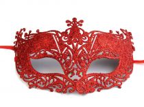 Textillux.sk - produkt Karnevalová maska - škraboška s glitrami 2. akosť