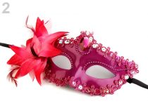 Textillux.sk - produkt Karnevalová maska - škraboška s kvetom
