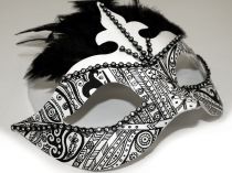 Textillux.sk - produkt Karnevalová maska - škraboška k domaľovaniu