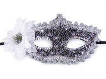 Textillux.sk - produkt Karnevalová maska - škraboška s kvetom 2. akosť
