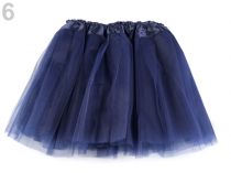 Textillux.sk - produkt Karnevalová suknička 4 vrstvová - 6 modrá parížska