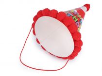 Textillux.sk - produkt Karnevalový klobúčik s brmbolcami