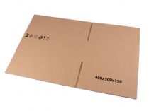 Textillux.sk - produkt Kartónová krabica 40x30x15 cm - hnedá prírodná
