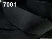 Textillux.sk - produkt Keprovka šírka 40 mm - 7001 čierna