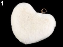 Kľúčenka / puzdro srdce 15x18 cm
