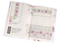 Textillux.sk - produkt Kniha Vyšívané kvety